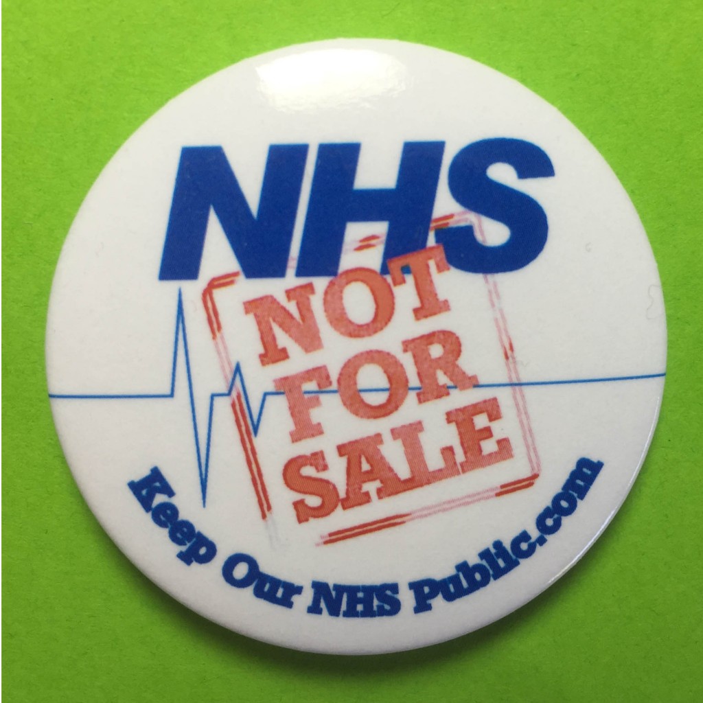 ‘proud Of The Nhs Lapel Pin Keep Our Nhs Public 1688
