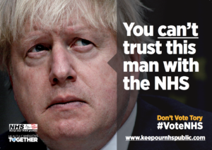 Boris Johnson You can't trust this man with the NHS