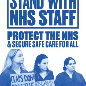 Leaflet - Stand with NHS staff