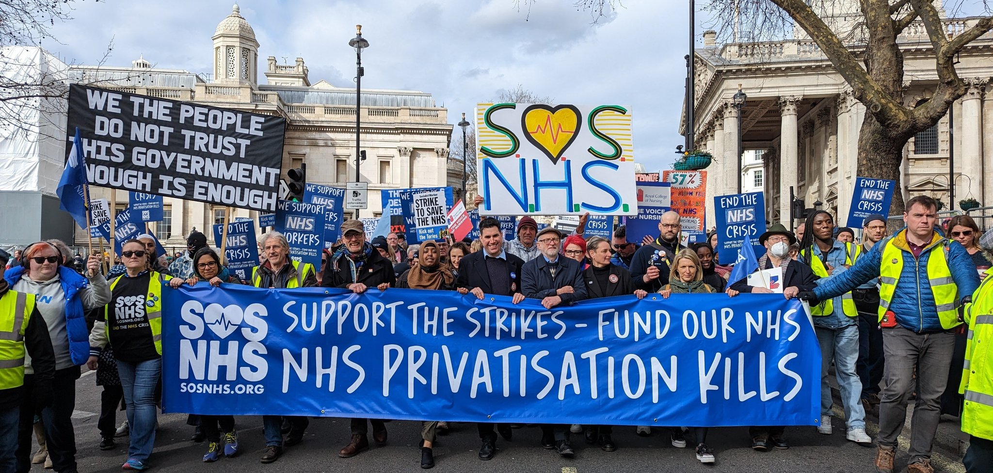 SOS NHS Demo: End The NHS Crisis – Support The Strikes – Keep Our NHS ...