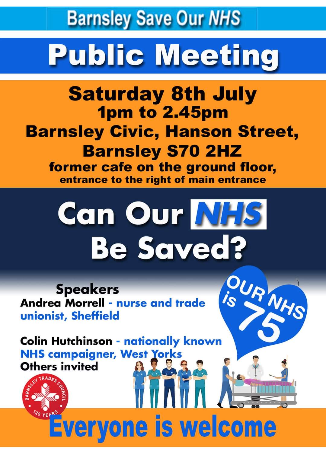Barnsley Save our NHS Public meeting