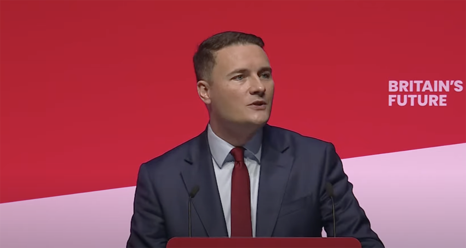 Wes Streeting Conference Speech Not What The Doctor Ordered Keep Our   Streeting Screen Grab 1 