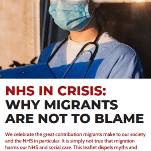 NHS IN CRISIS: Why migrants are not to blame (Page 1)