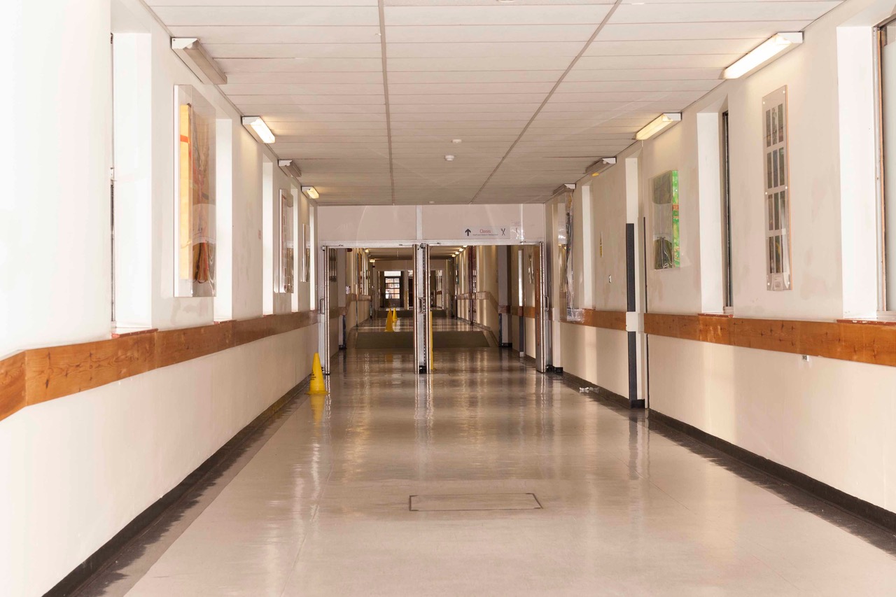 Hospital corridor