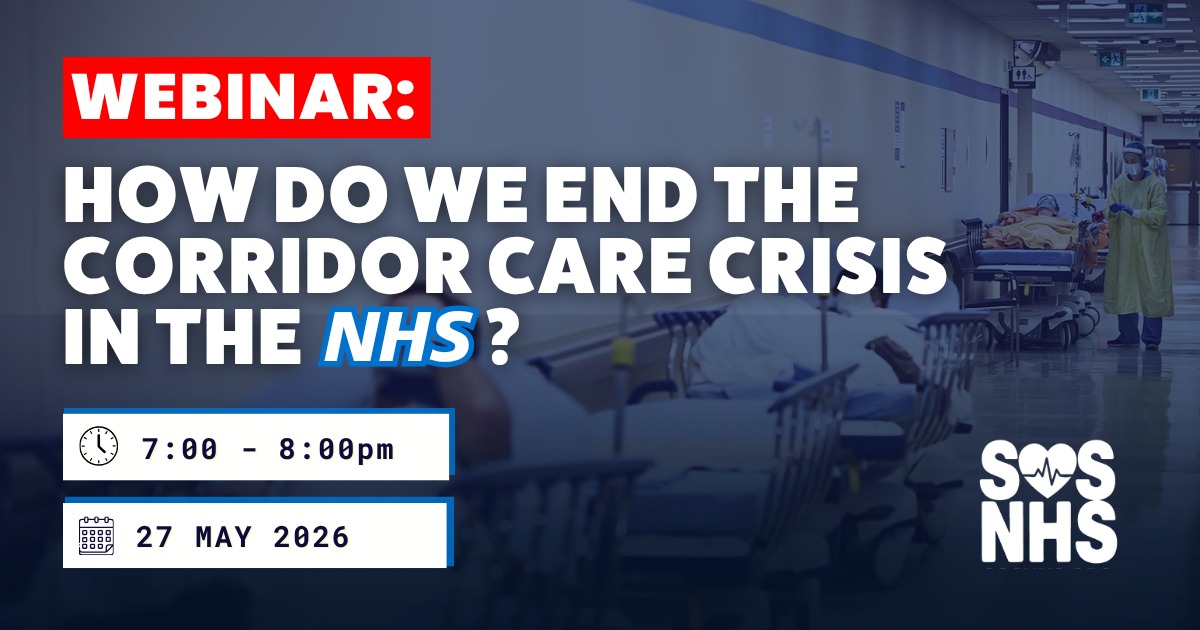 How do we end the corridor care crisis in the NHS?